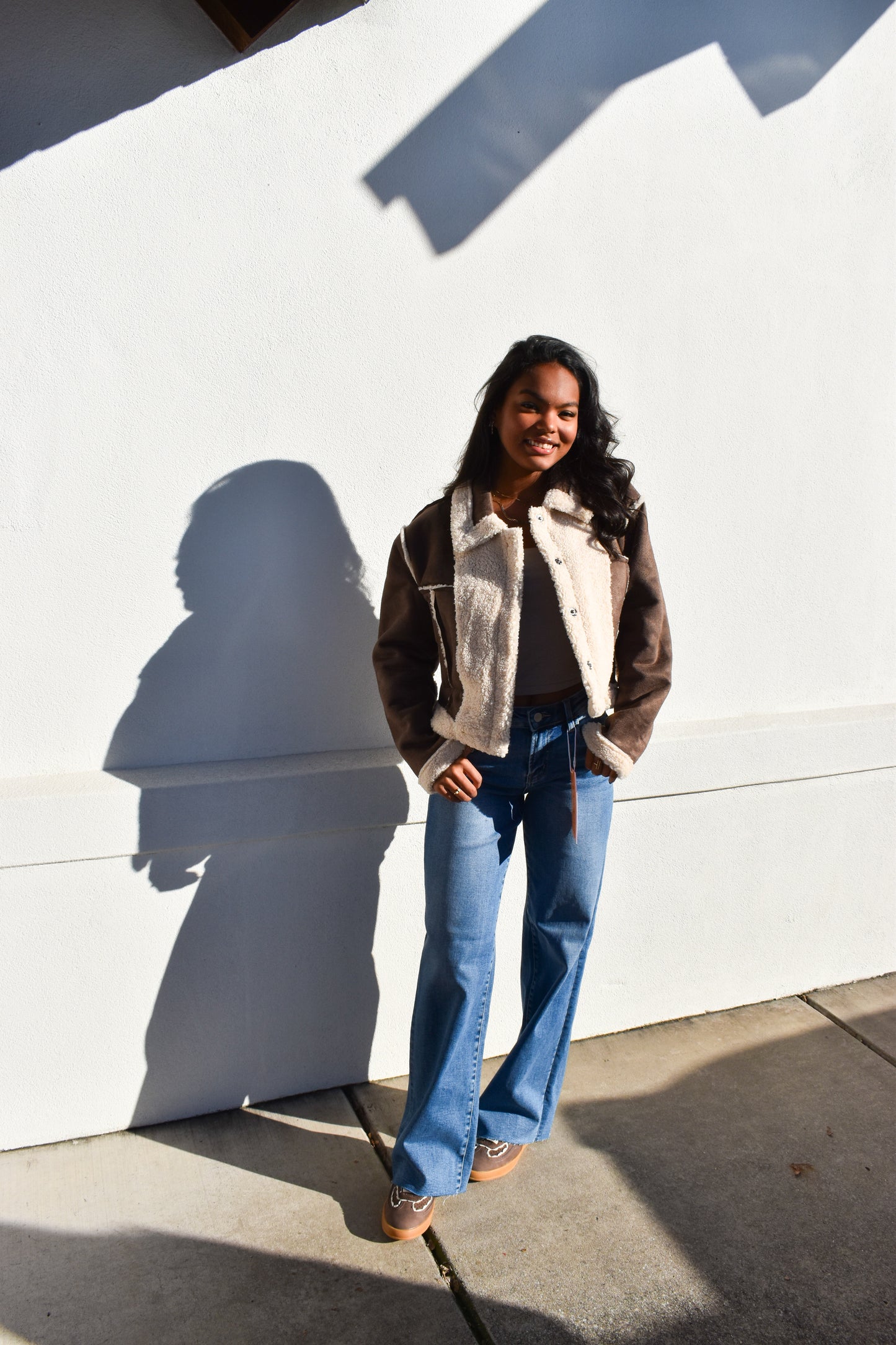 Classic Wool Jacket: Brown