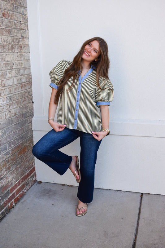 Cambridge Contrast Top