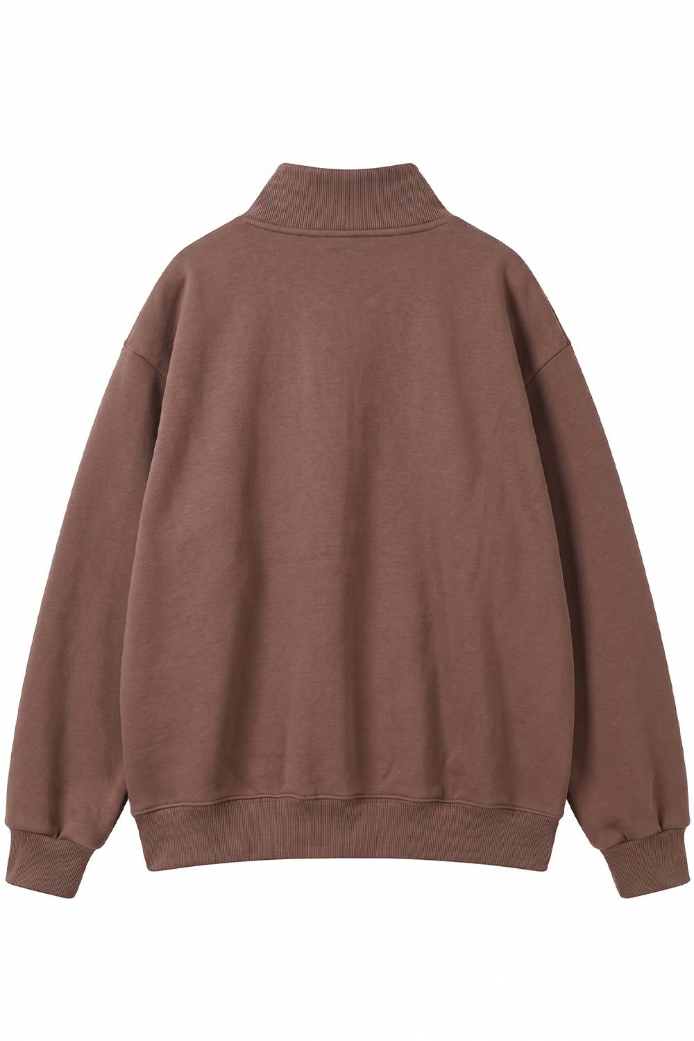 JESUS Oversized MockNeck Sweatshirt