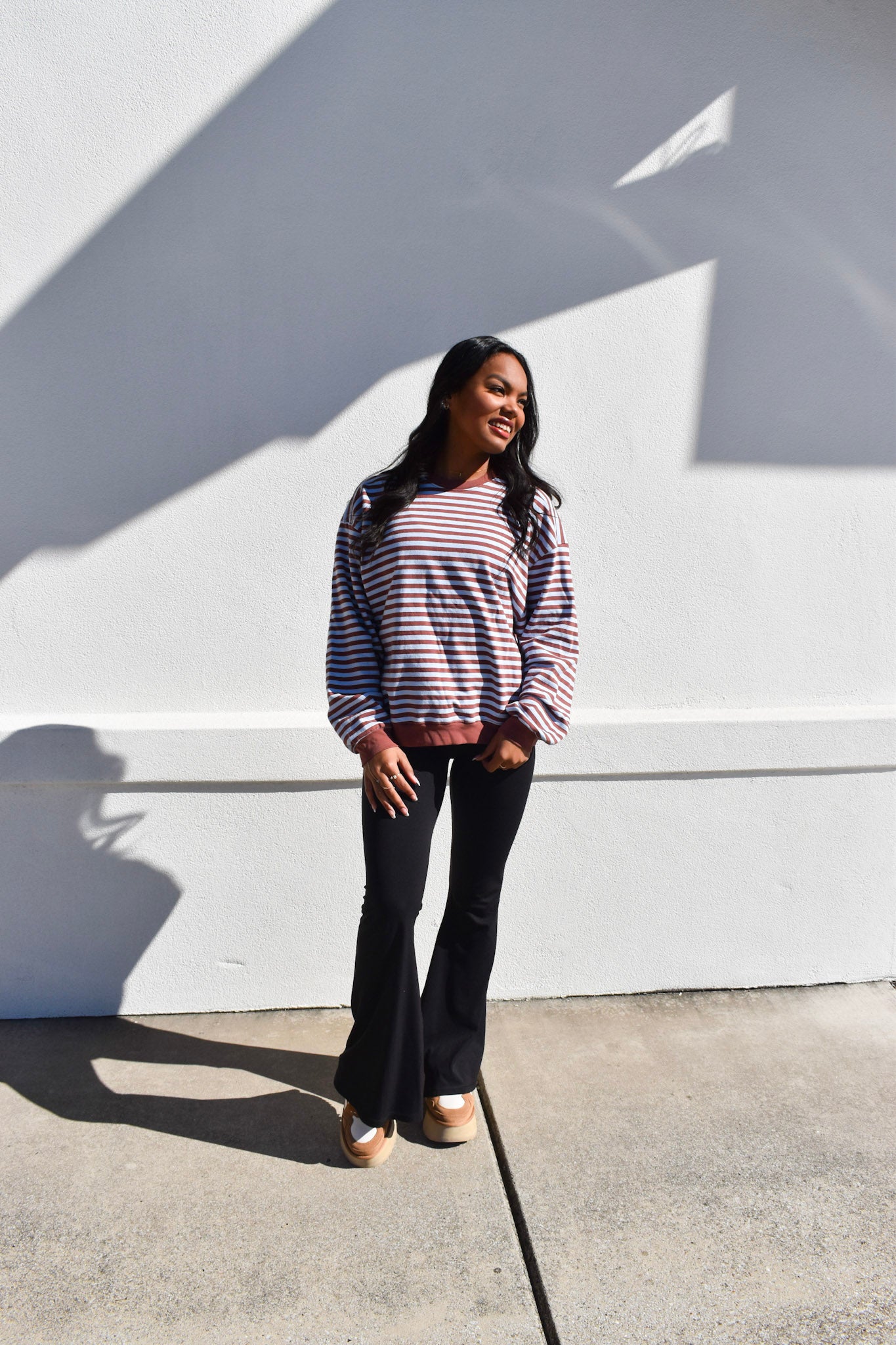 Billie Stripe Sweatshirt