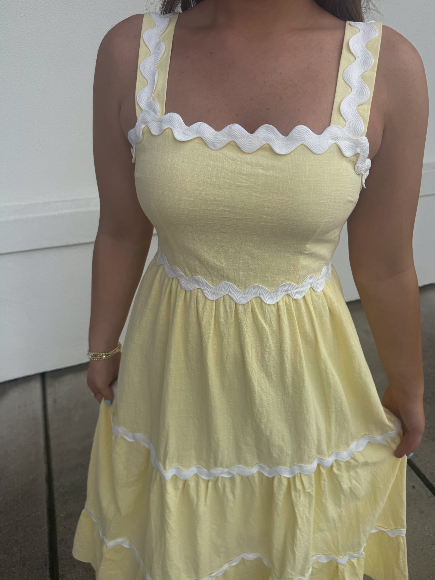 Sunny Yellow Maxi Dress