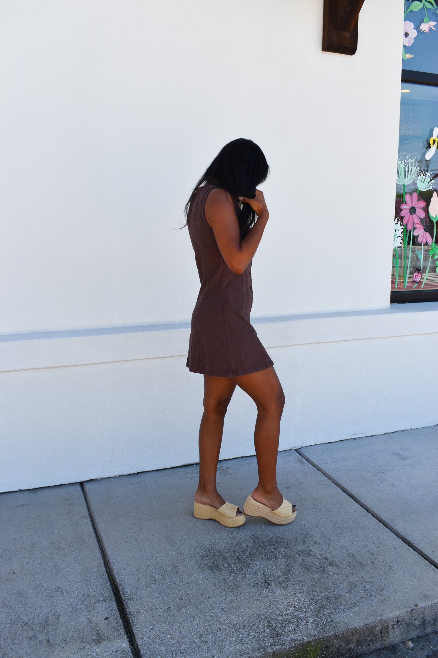 Izzy Sleeveless Mini Dress