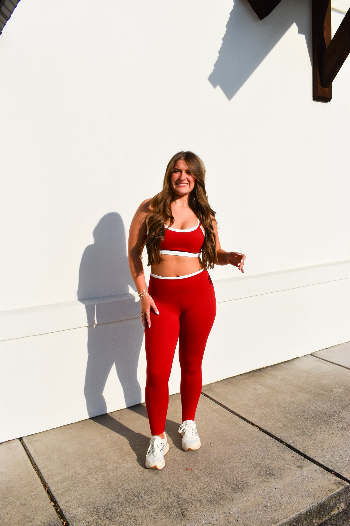Contrast Binding Legging