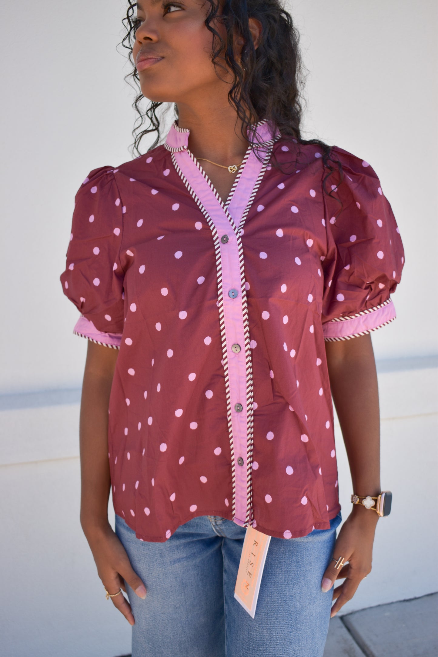The Dottie Blouse