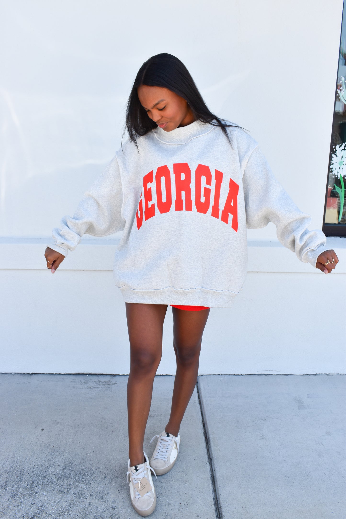 Georgia Reversible Mockneck