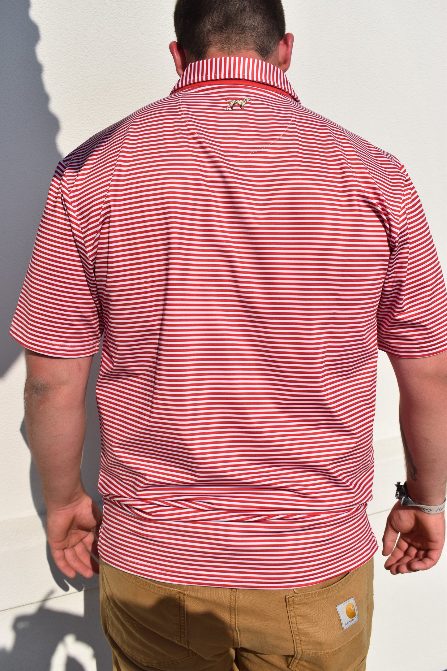 The Marshall Polo: Red