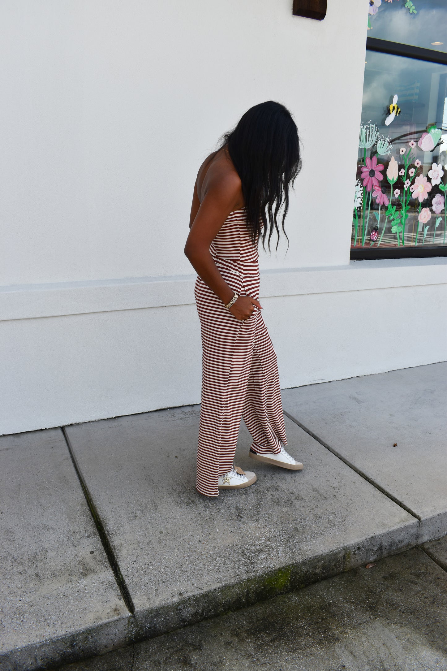 Striped Tube Top Set