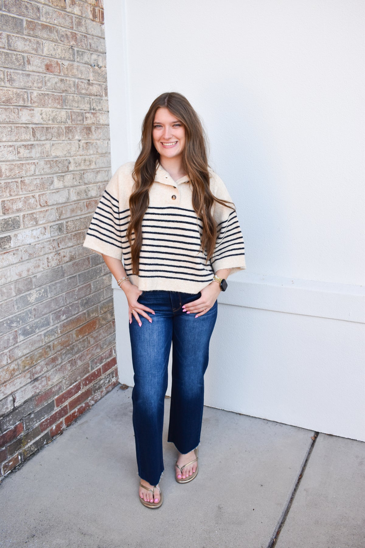 Autumn Coast Stripe Sweater