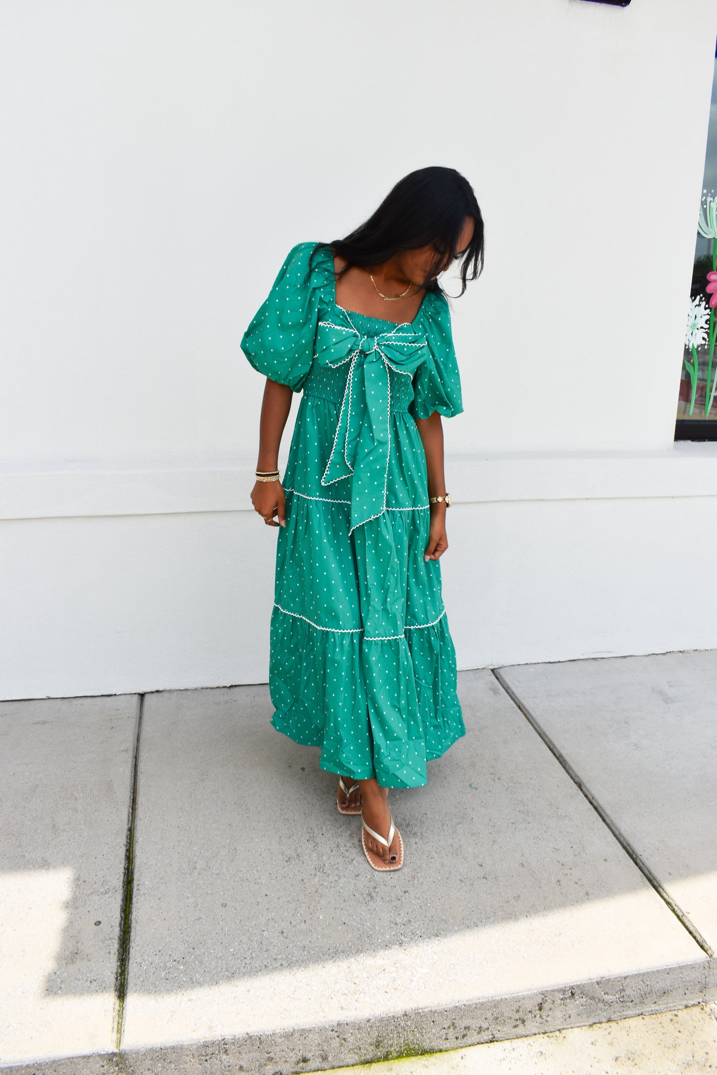 Emerald Ella Maxi Dress