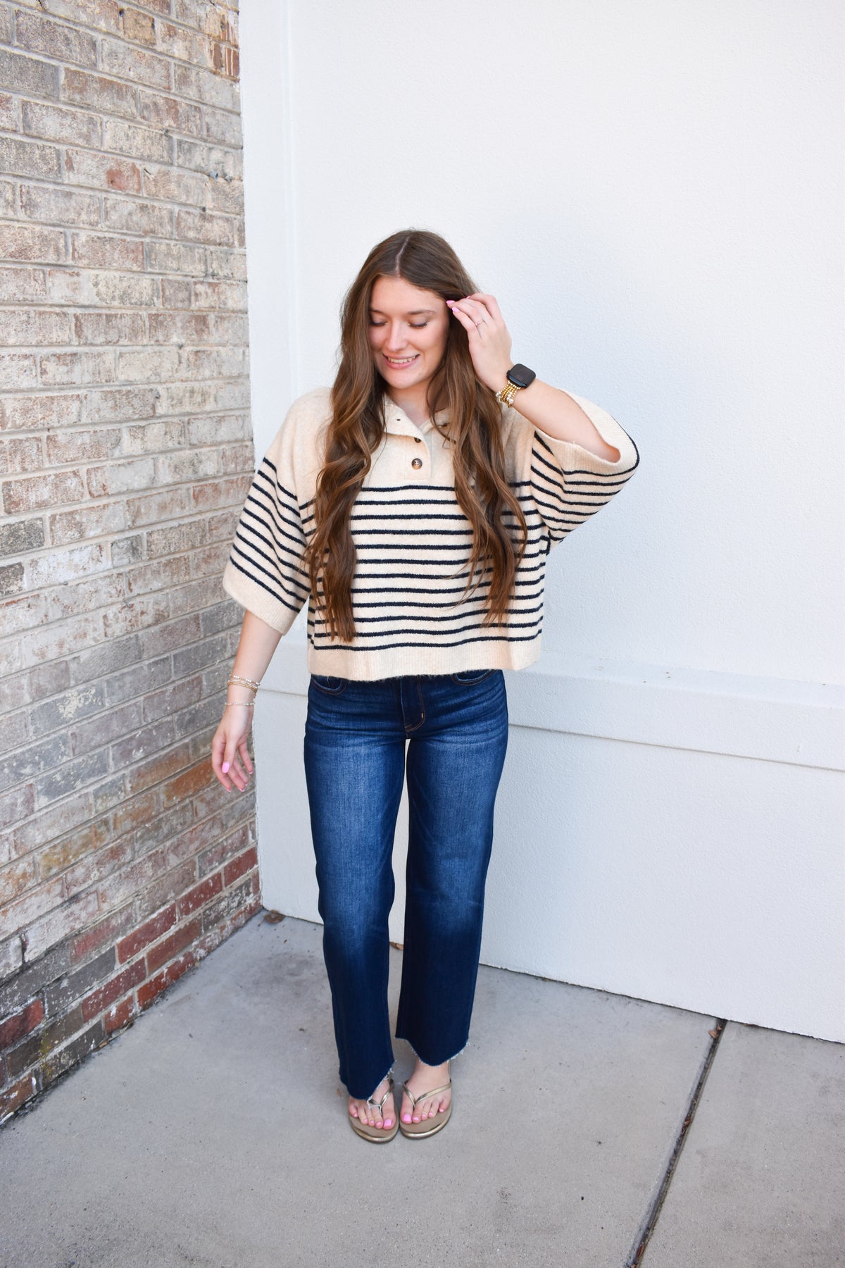 Autumn Coast Stripe Sweater