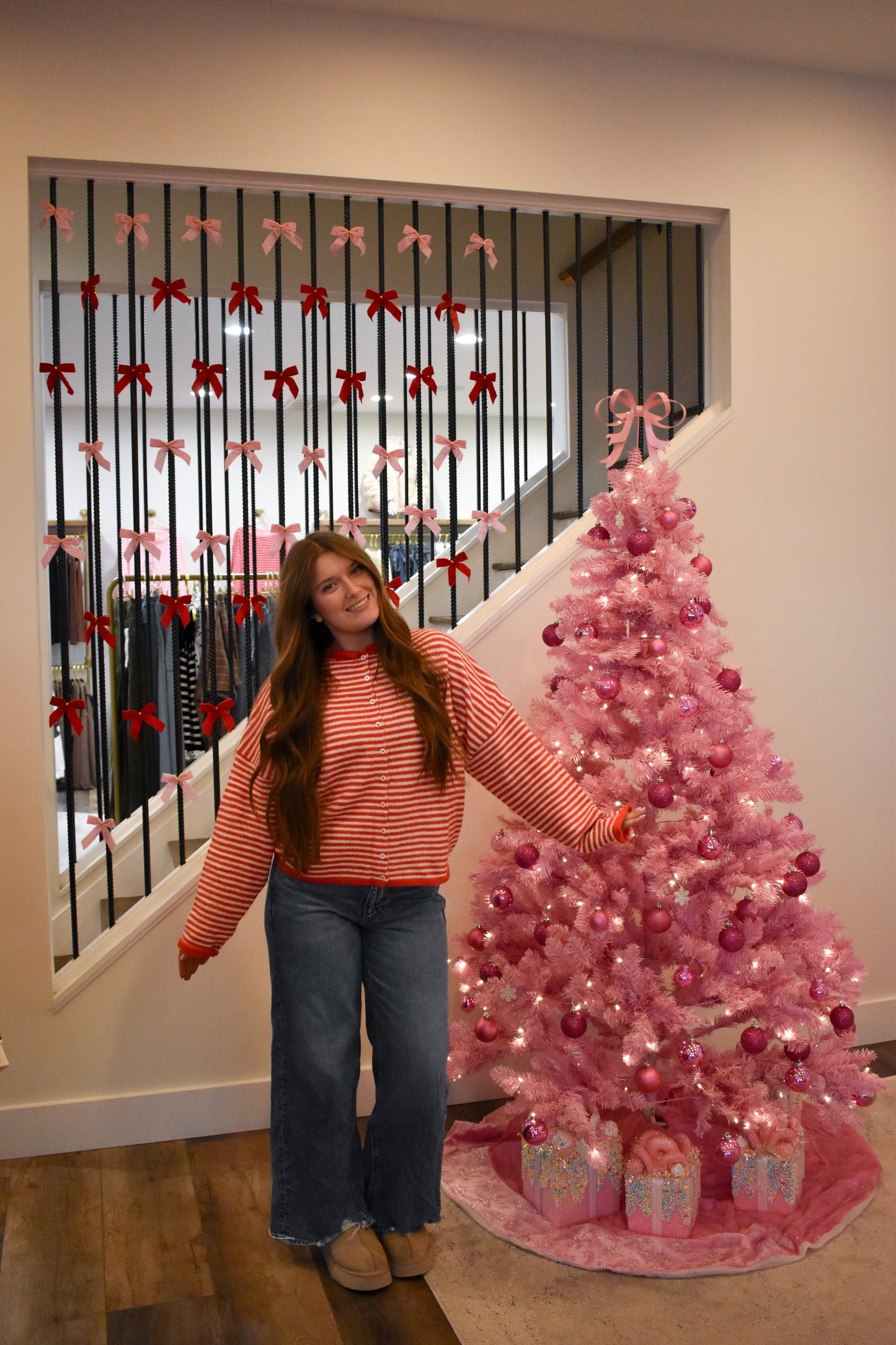 Piper Cardigan - Mini Striped