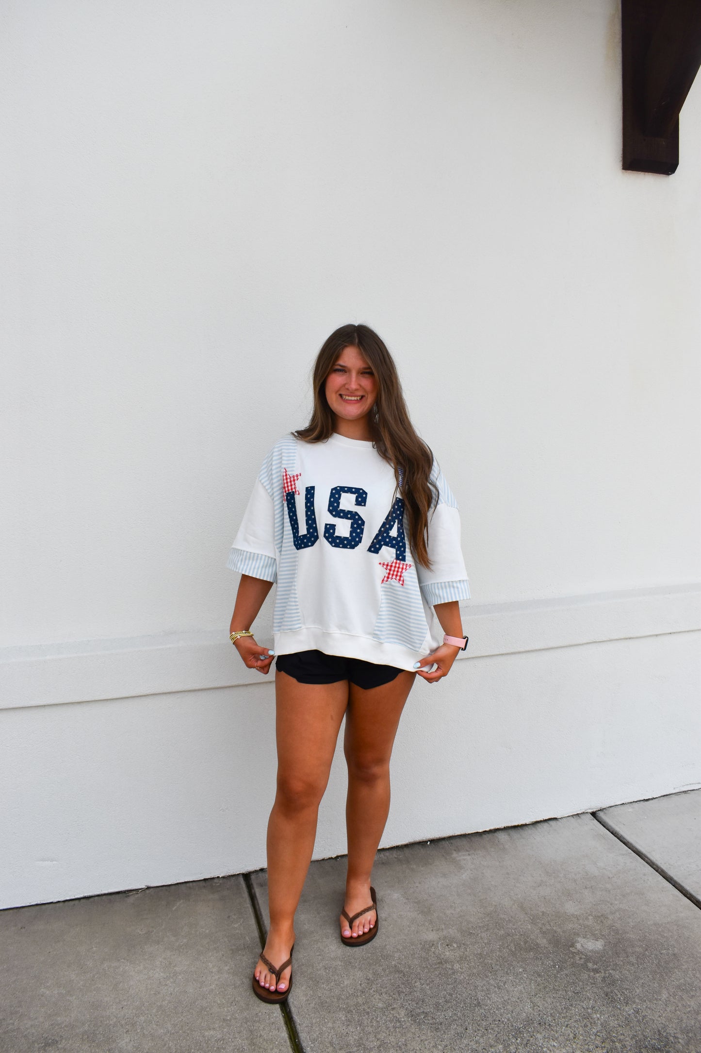 American Honey Patchwork Top