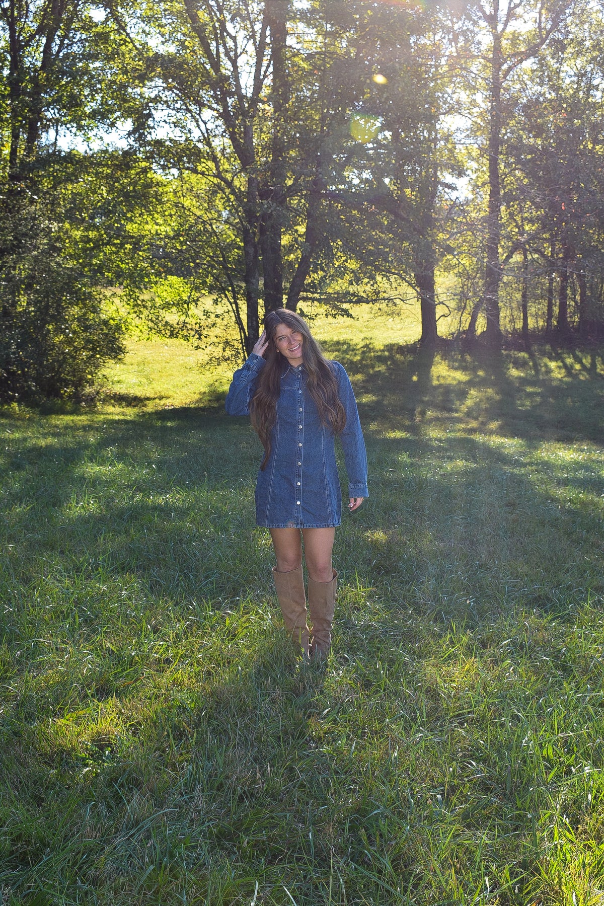 Delilah Denim Dress