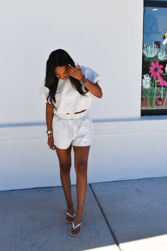 Scuba Shorts: Grey