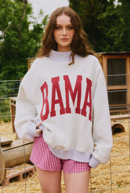 *Preorder* ALABAMA Reversible Mockneck
