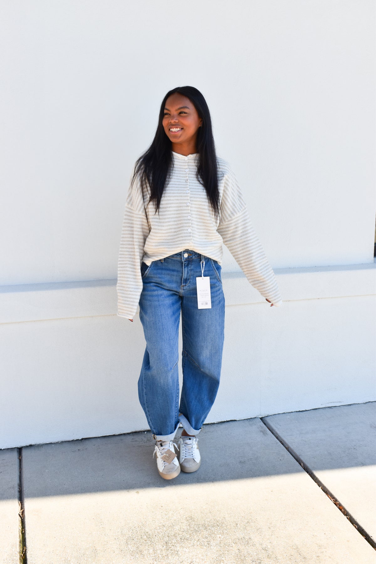 Piper Stripe Cardigan