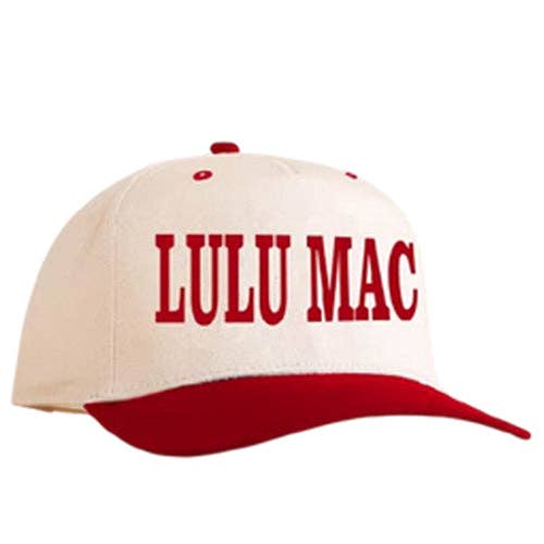 Lulu Mac Cap: Red