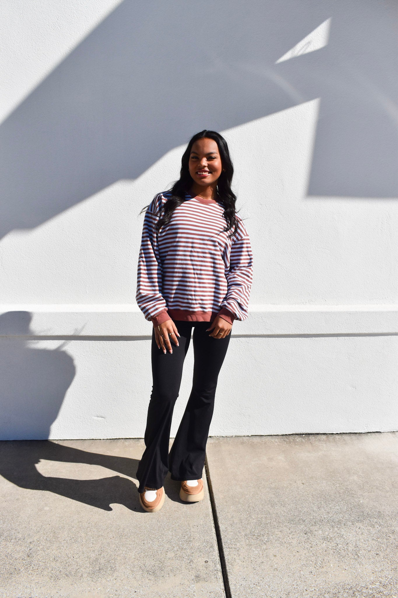 Billie Stripe Sweatshirt