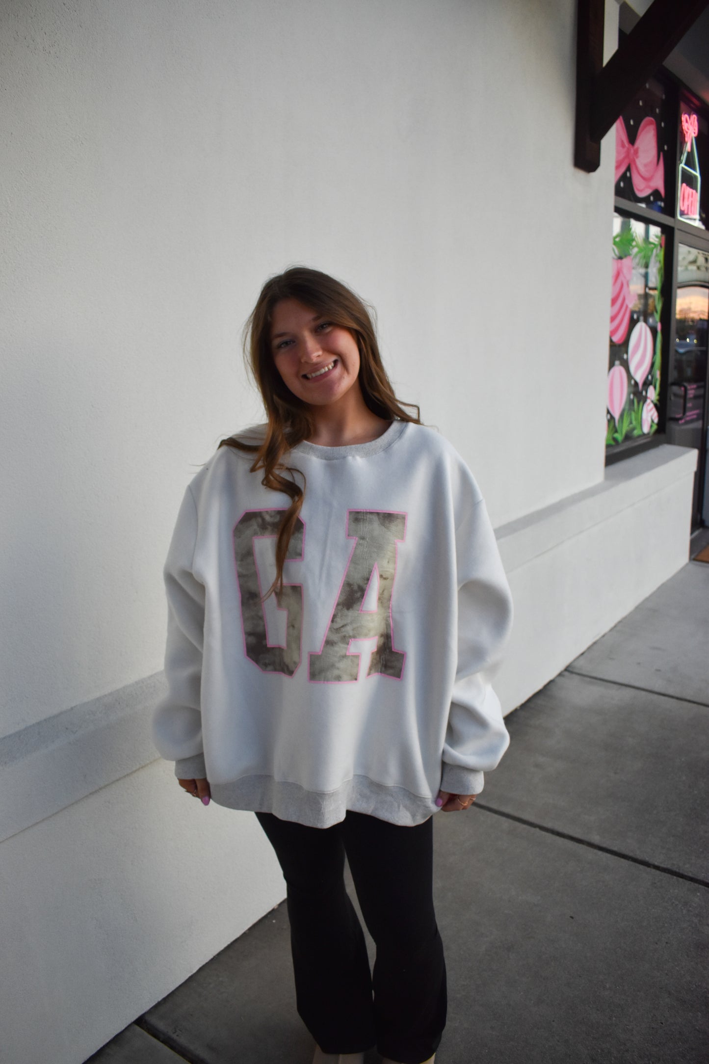 GEORGIA Reversible Camo Mini Mockneck