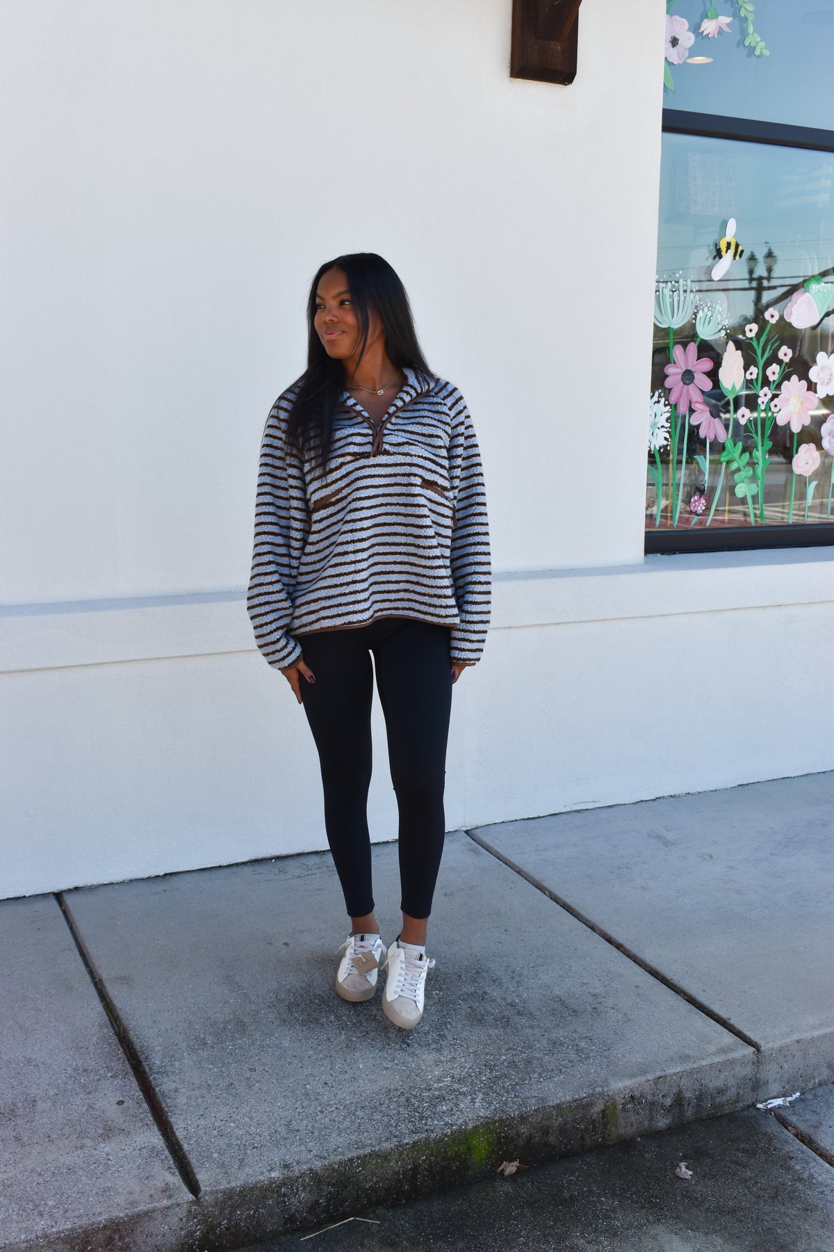 The Oakley Striped Pullover