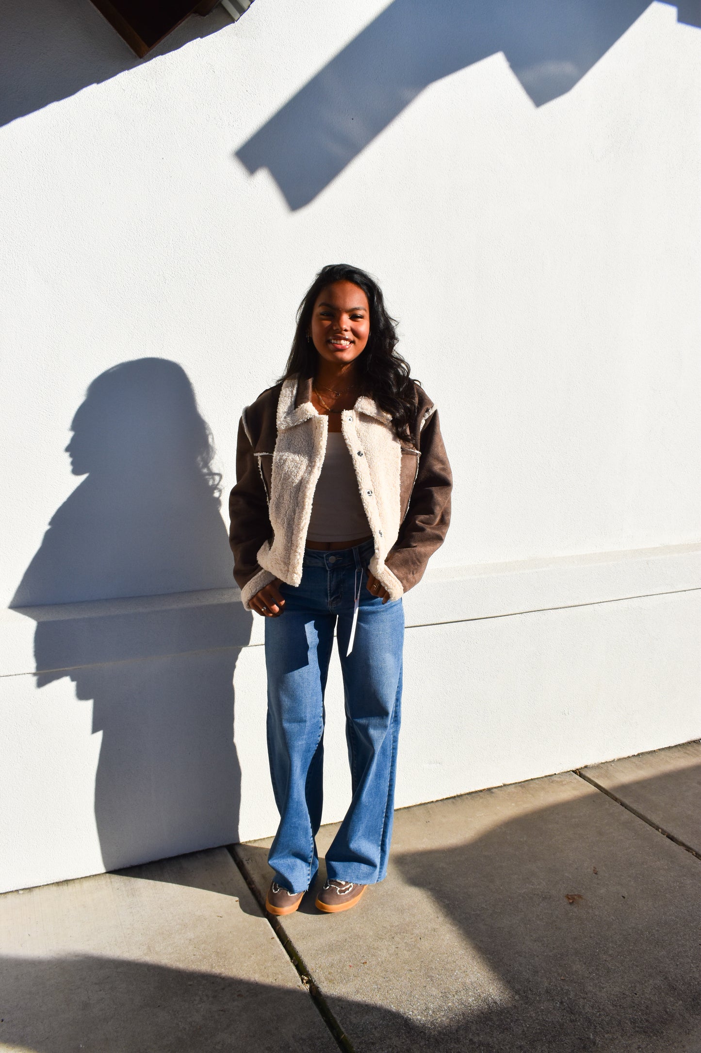 Classic Wool Jacket: Brown