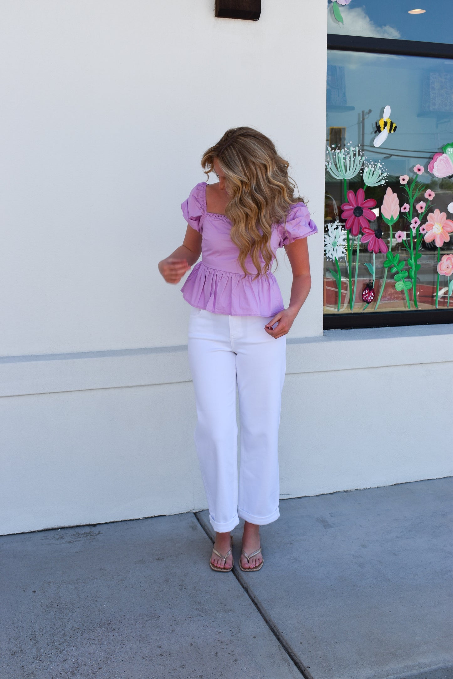 Risen Mid Rise Ankle Barrel Relaxed Baggy Pants