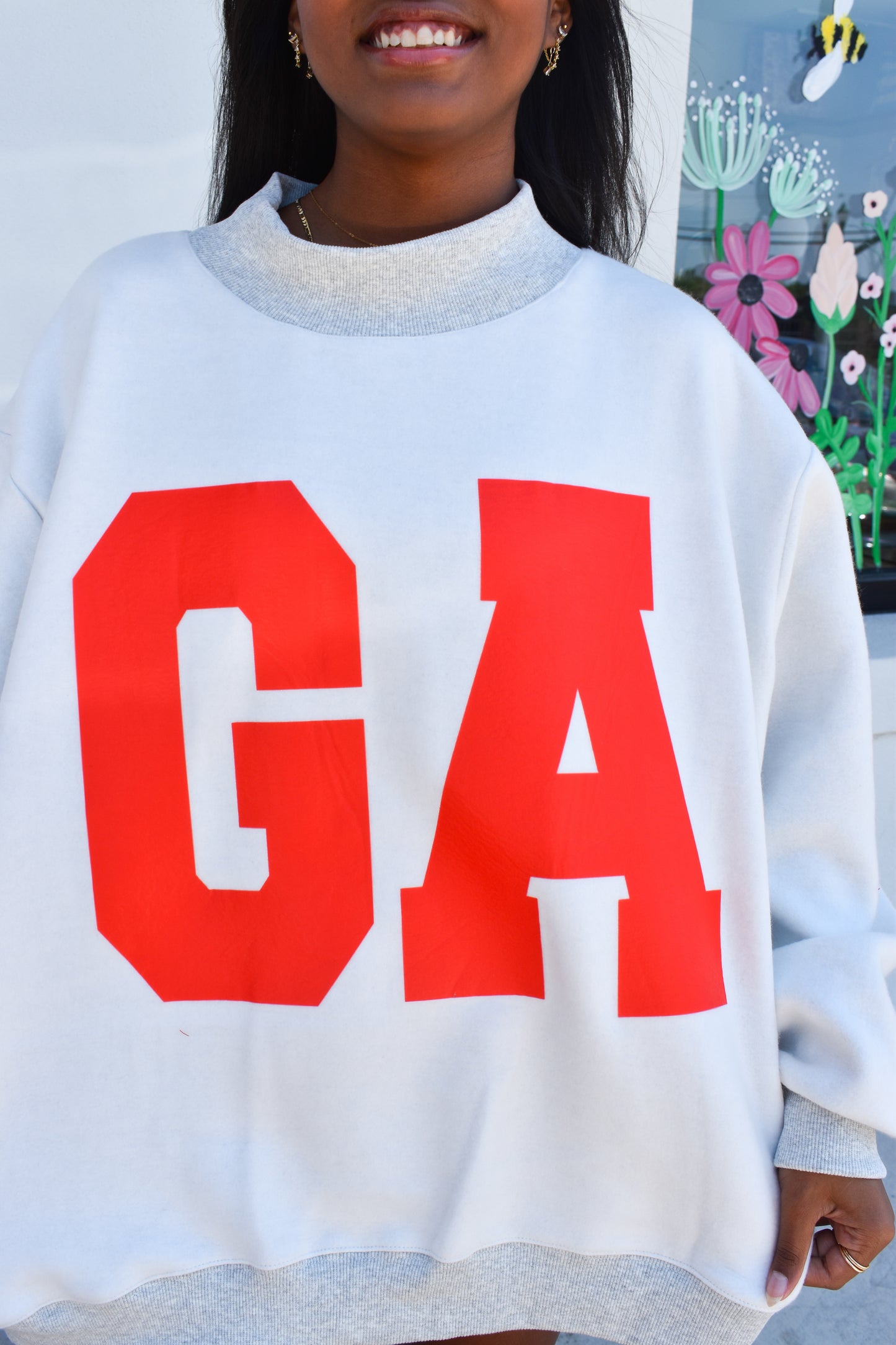 Georgia Reversible Mockneck