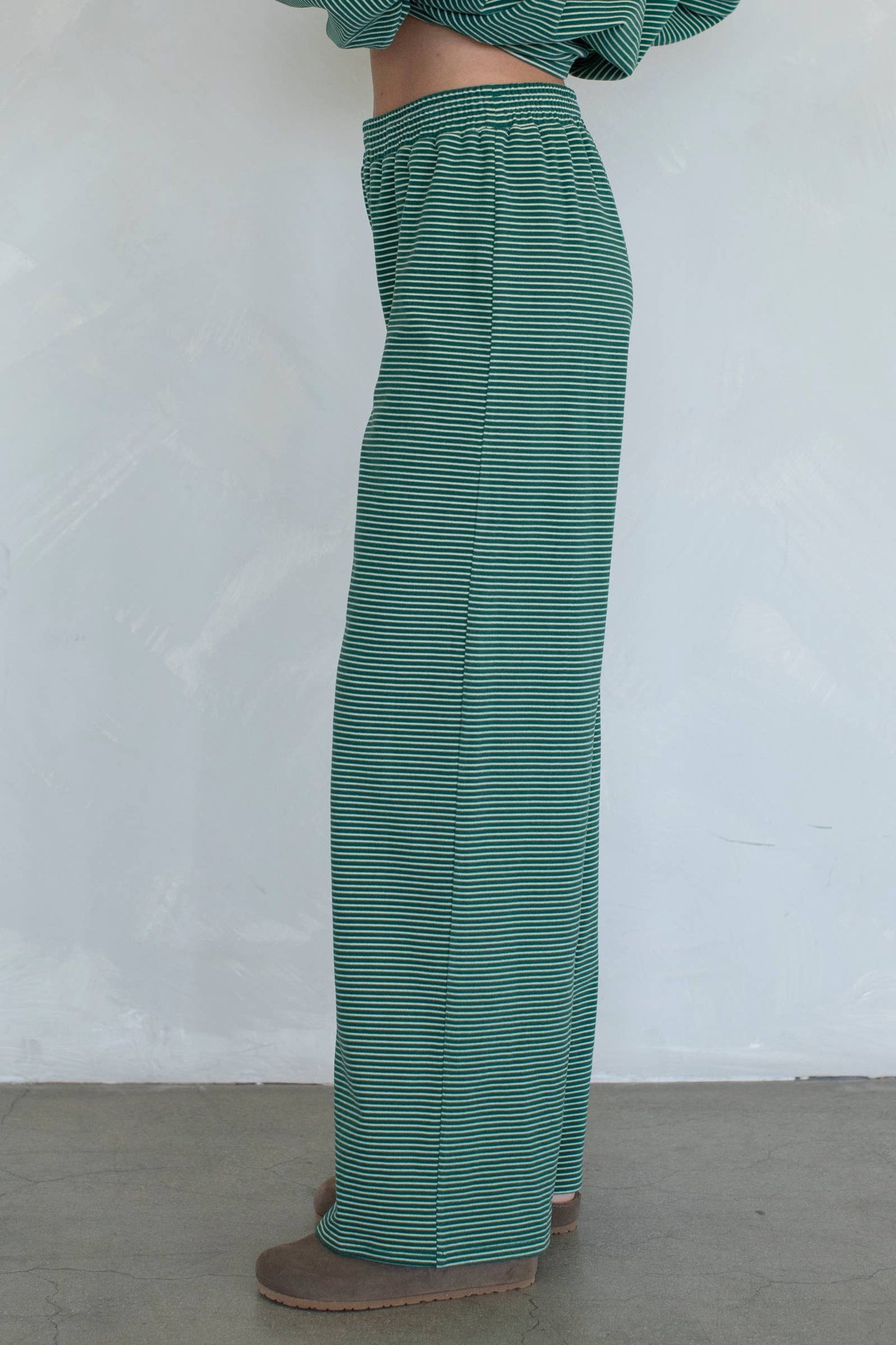 Levi Green Stripe Pants