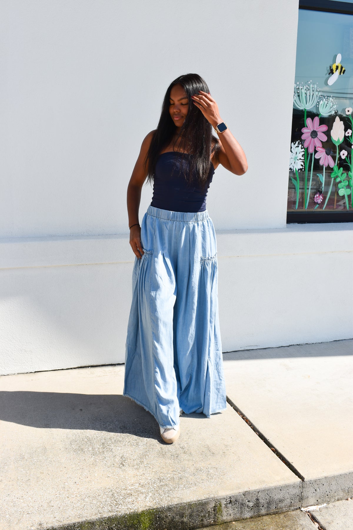 Daisy Flowy Pants
