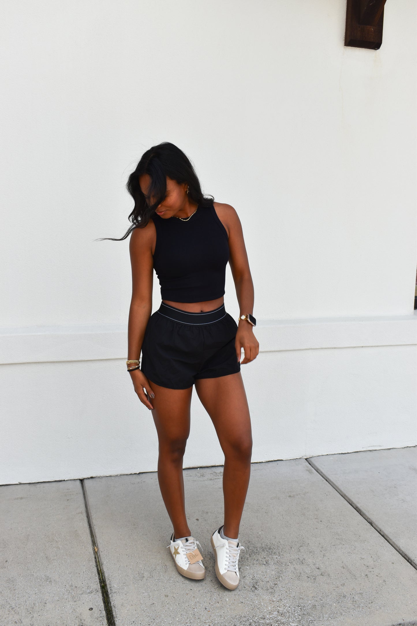 Lightweight Shorts with Elastic Waistband