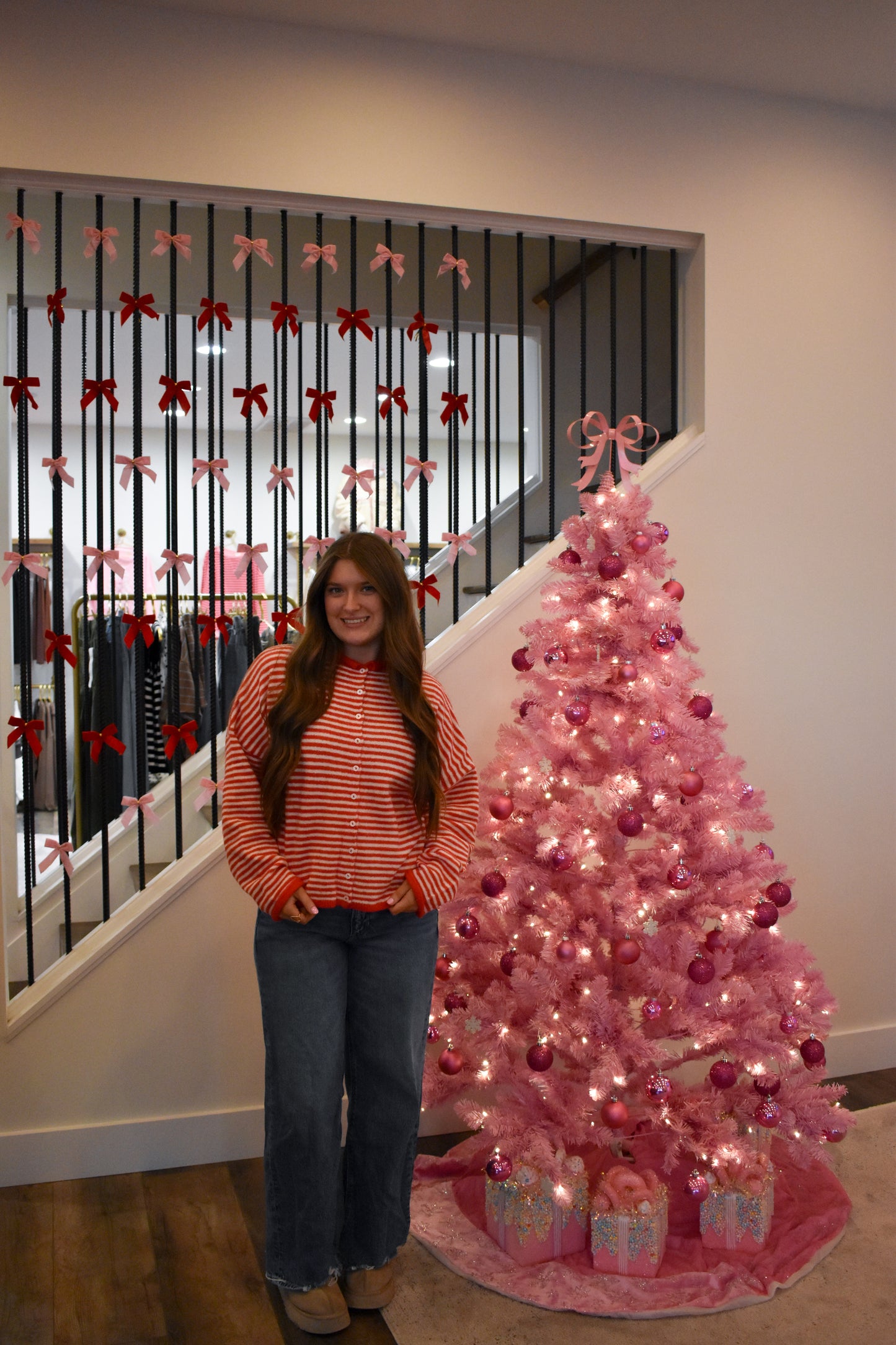 Piper Cardigan - Mini Striped