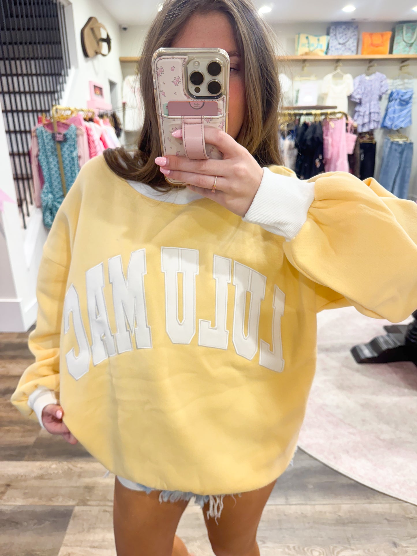 Lulu Mac Color Block: Butter/White