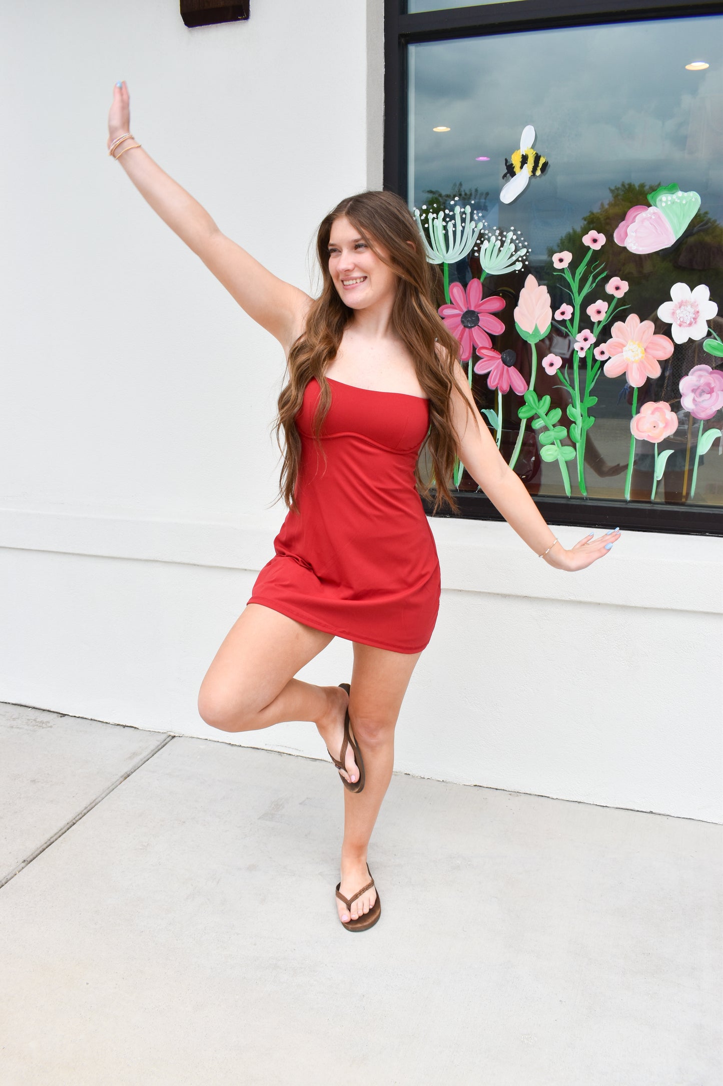Sweetheart Dress: Cherry