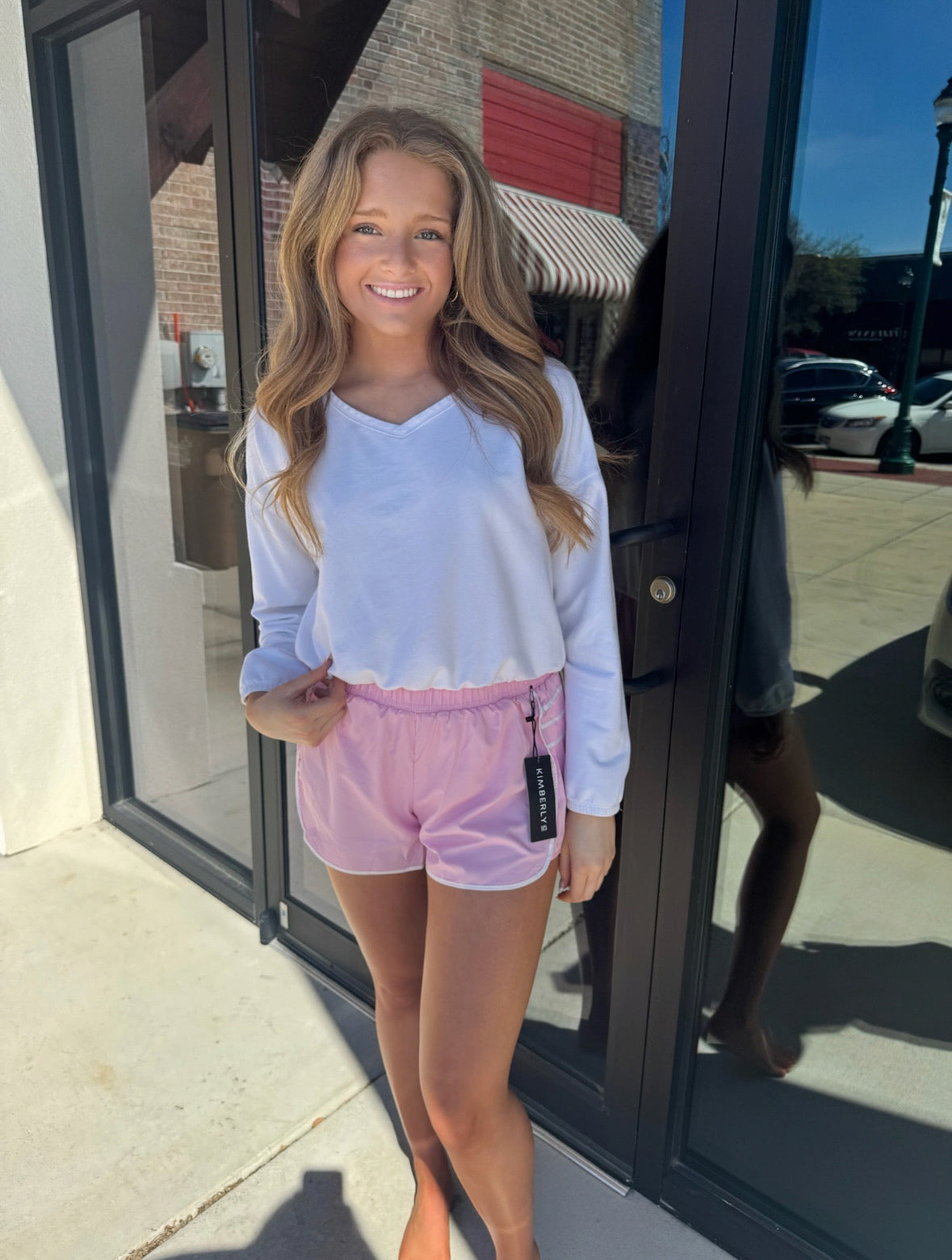 On Point Shorts: Pink