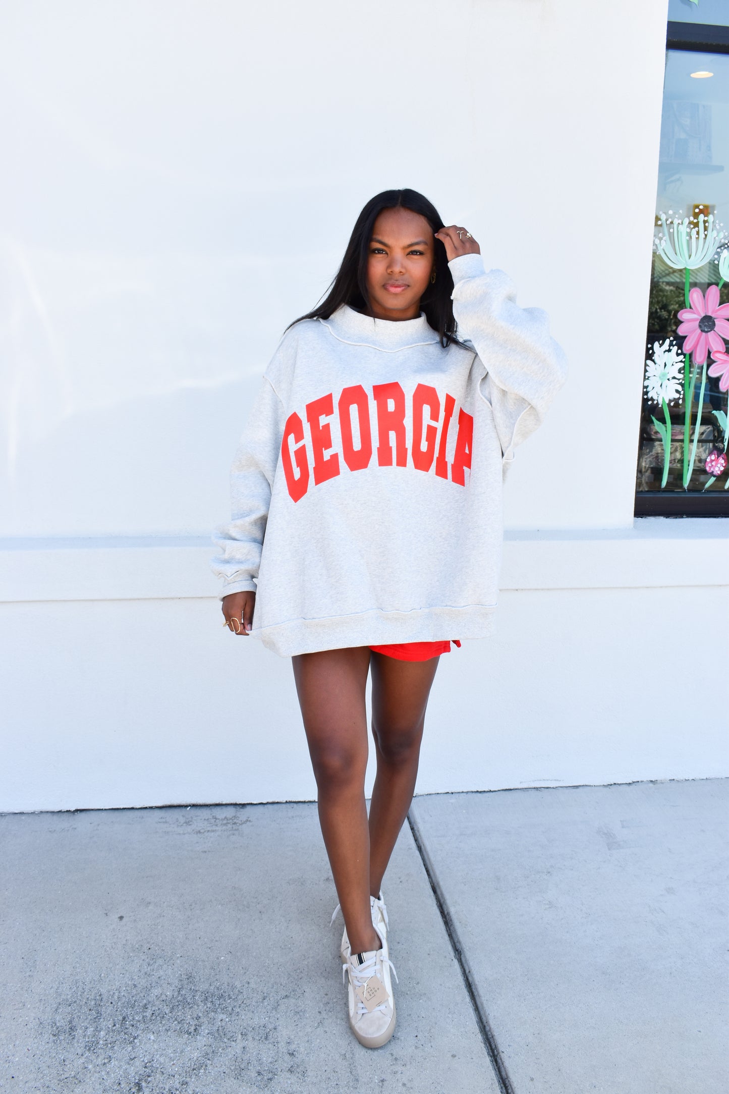 Georgia Reversible Mockneck