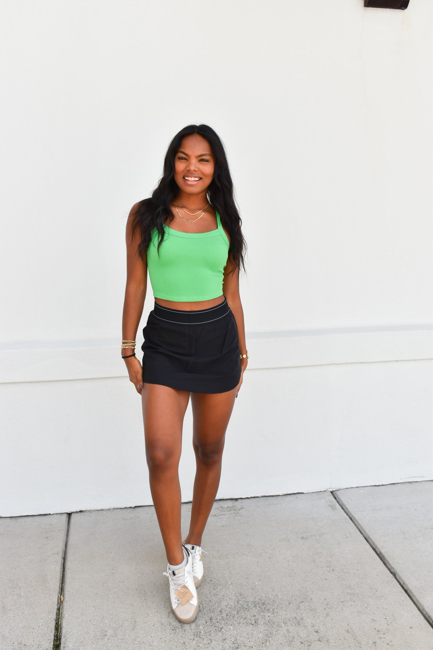 GlideFit Seamless Cami: Green