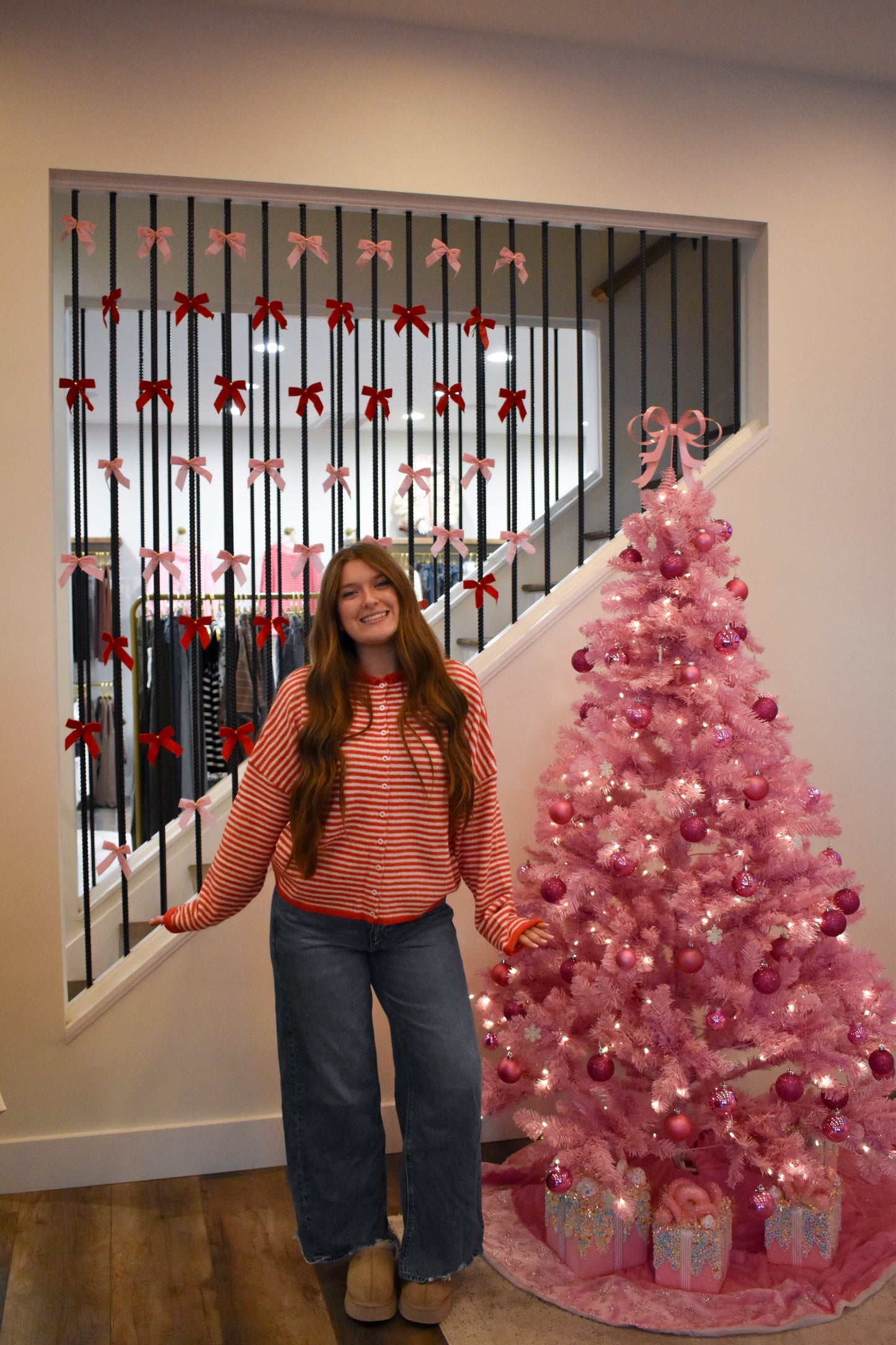 Piper Cardigan - Mini Striped