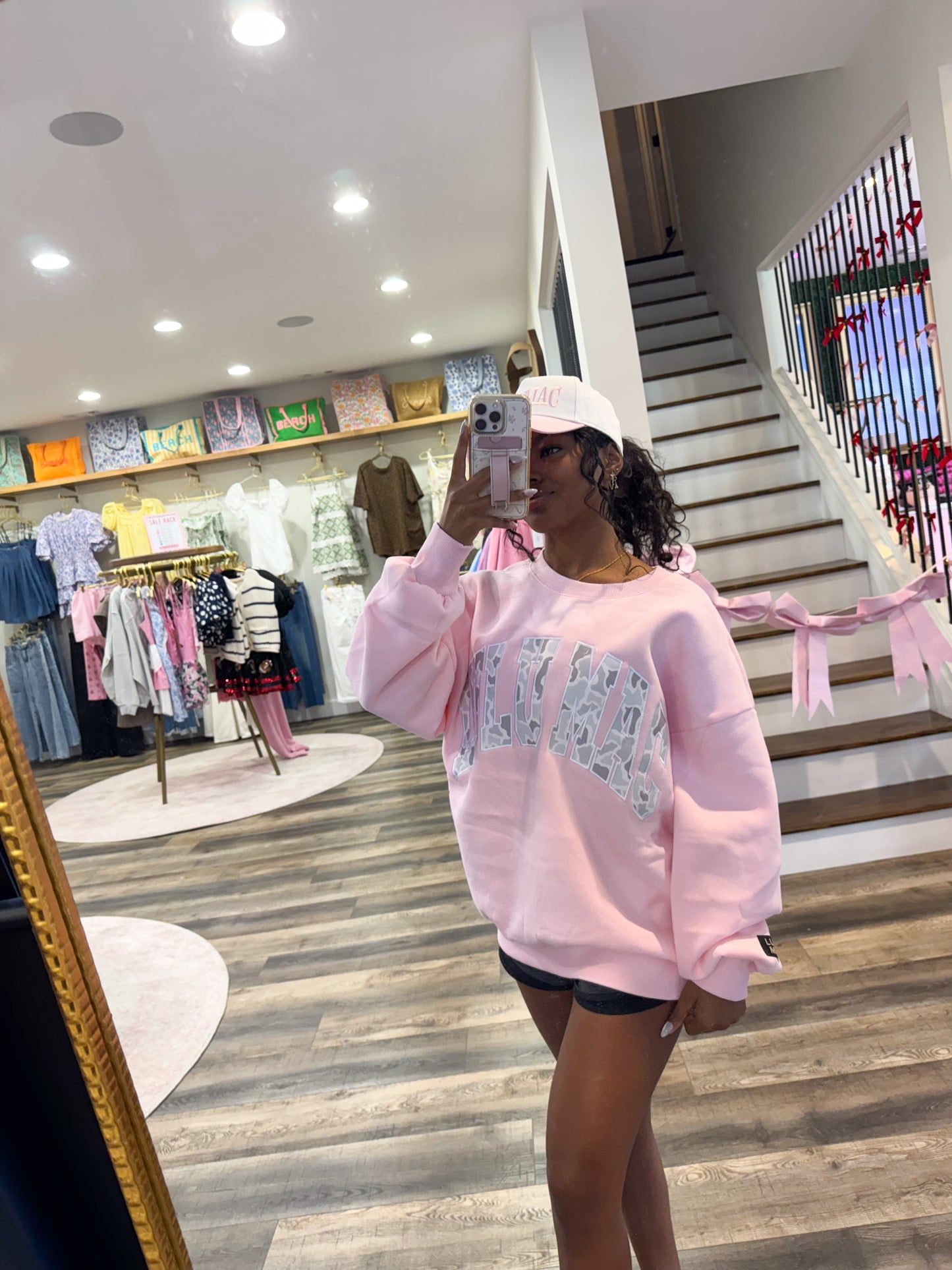Lulu Mac Light Camo: Pink