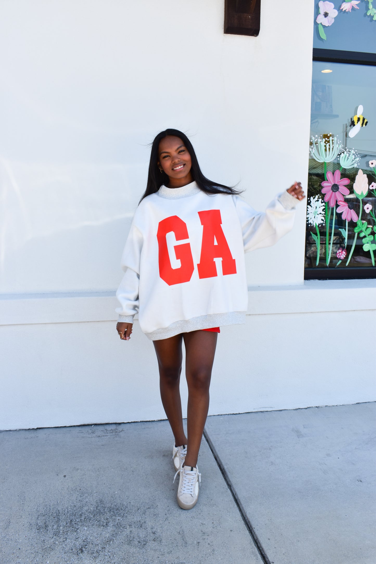 Georgia Reversible Mockneck