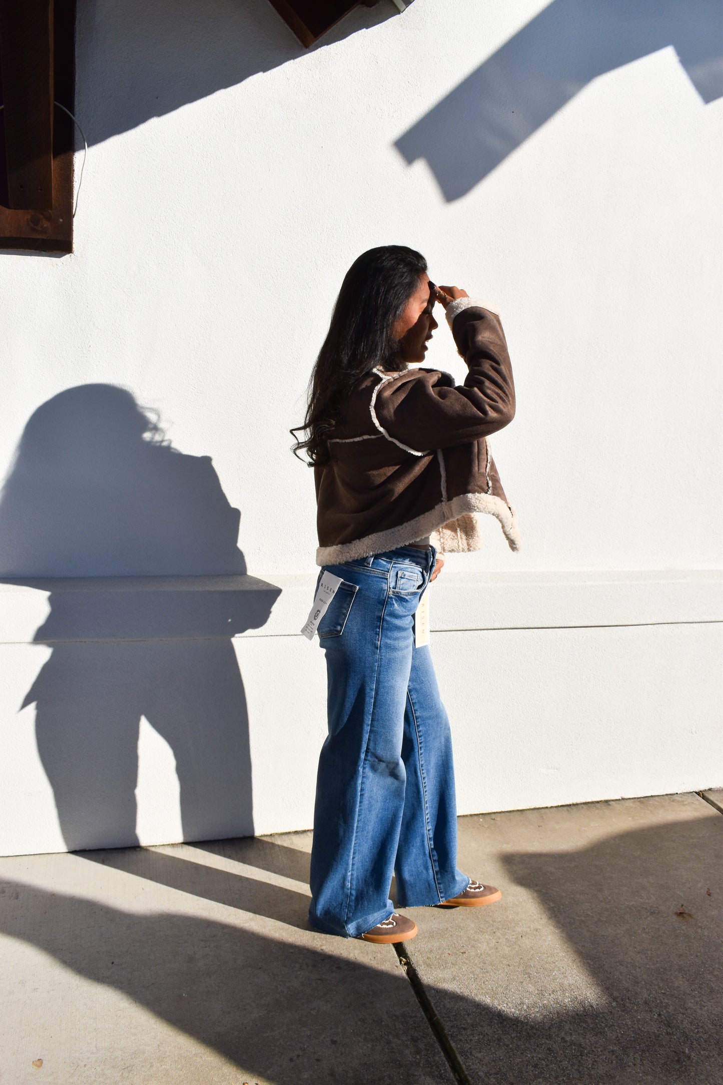 Classic Wool Jacket: Brown