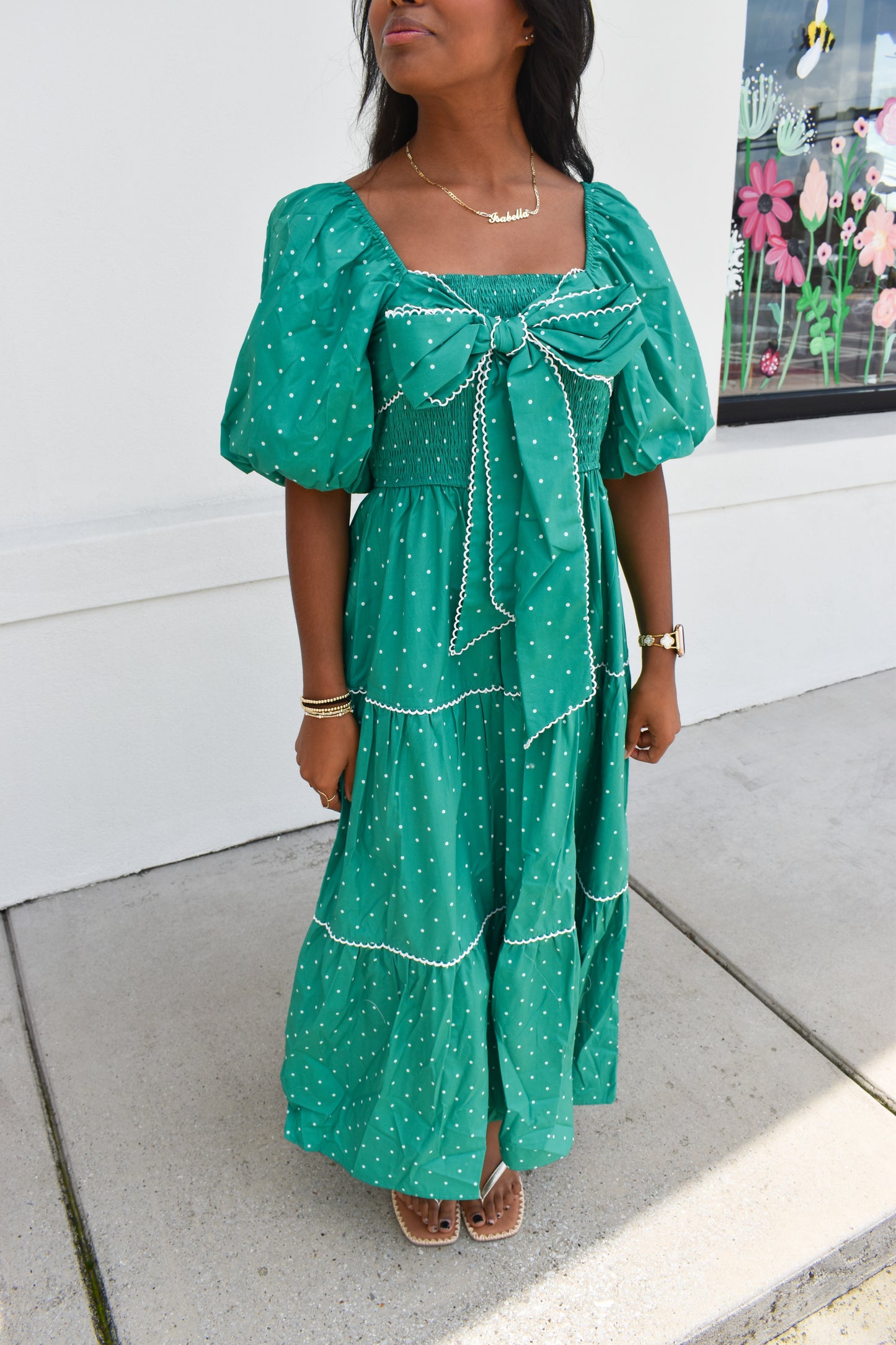 Emerald Ella Maxi Dress