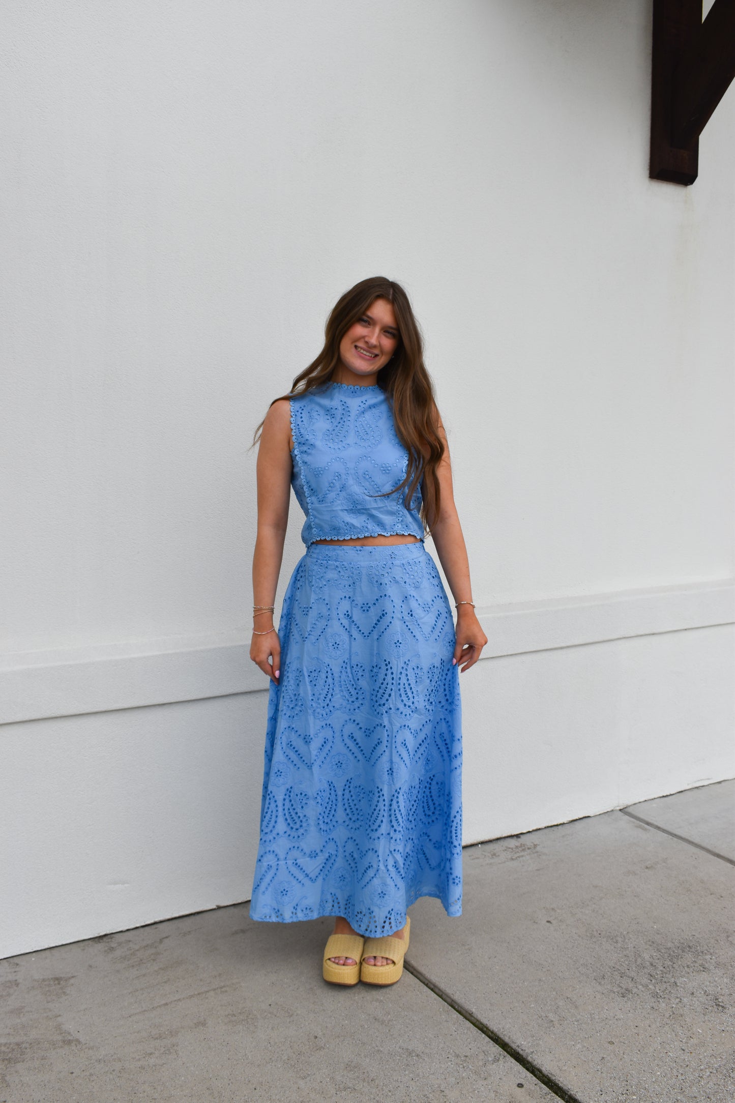 Blue Skies Eyelet Set