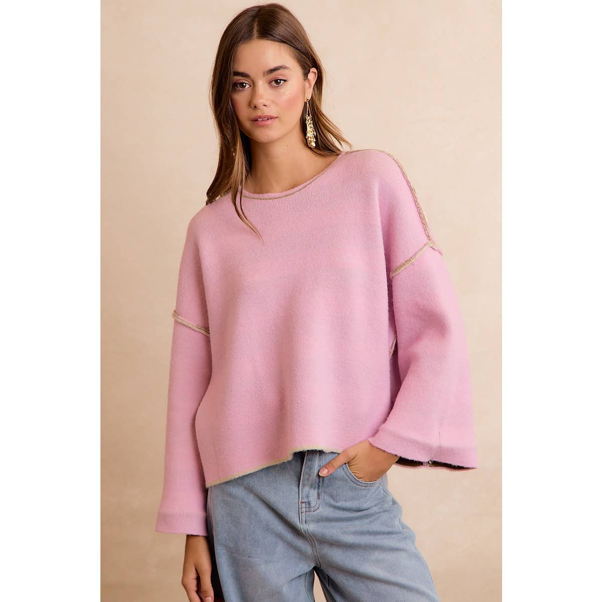 The Olive & Blush Reversible Sweater