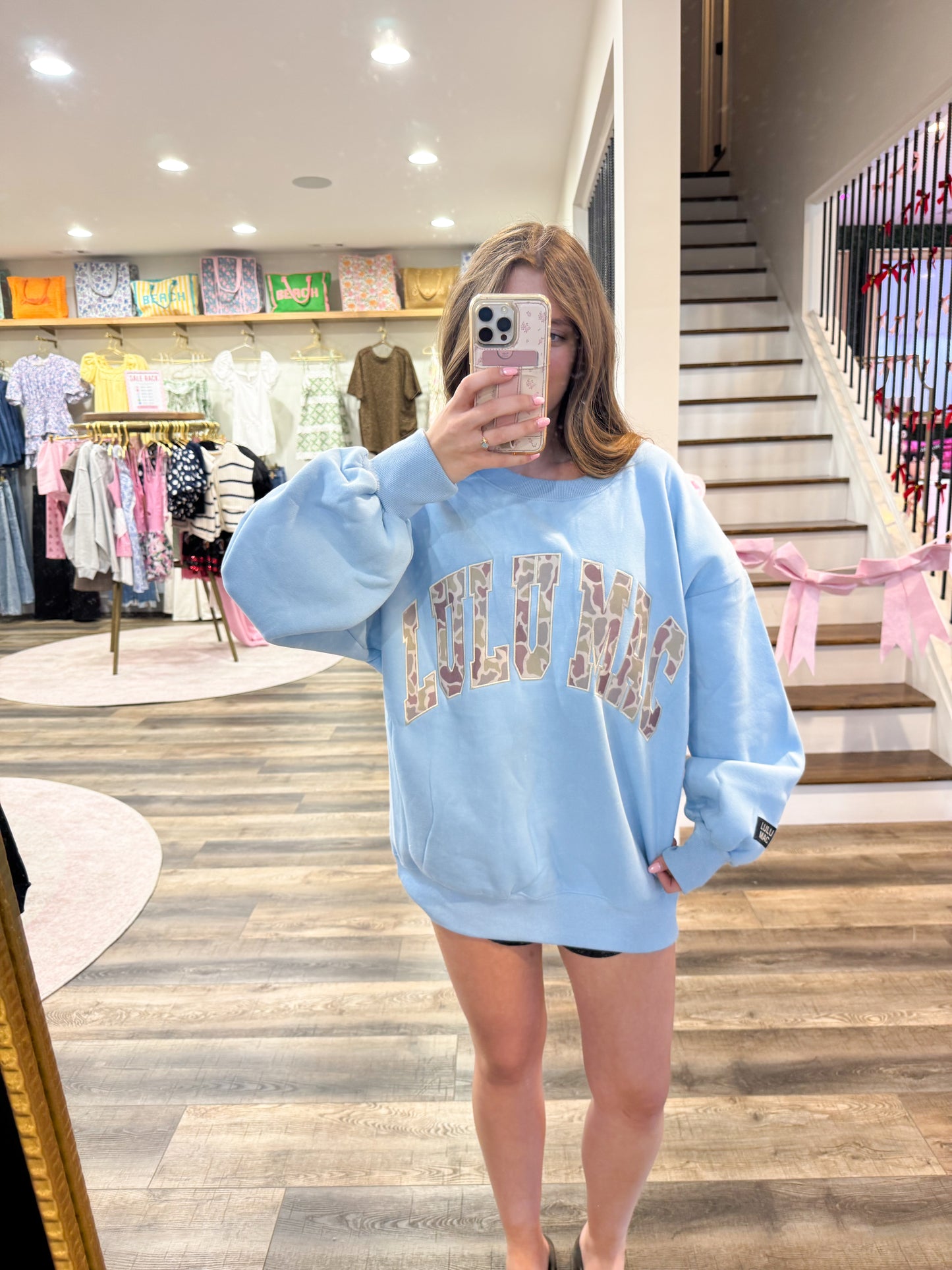Lulu Mac Camo: Light Blue