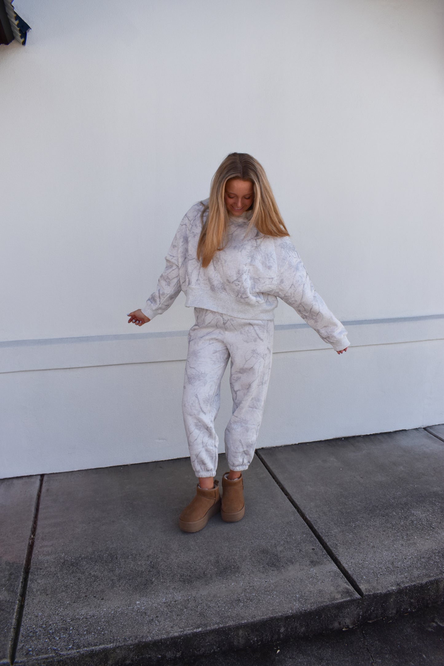 Grey Camo Sweatshirt