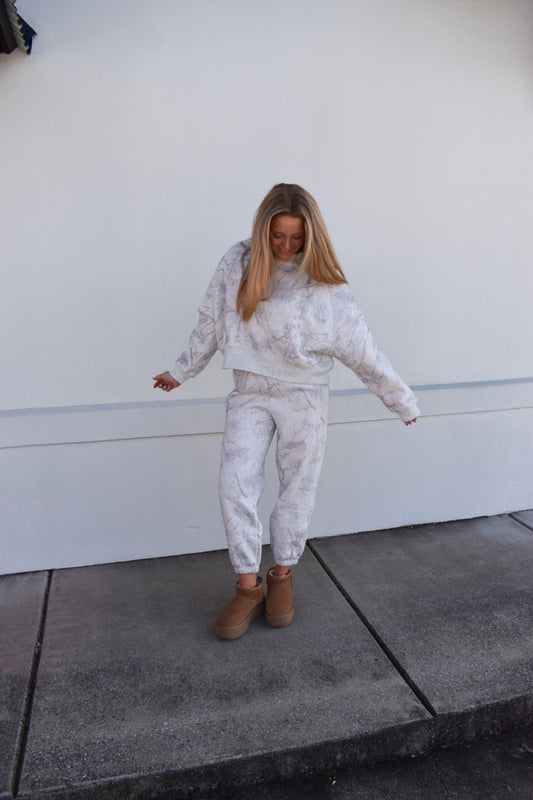 Grey Camo Sweatpants