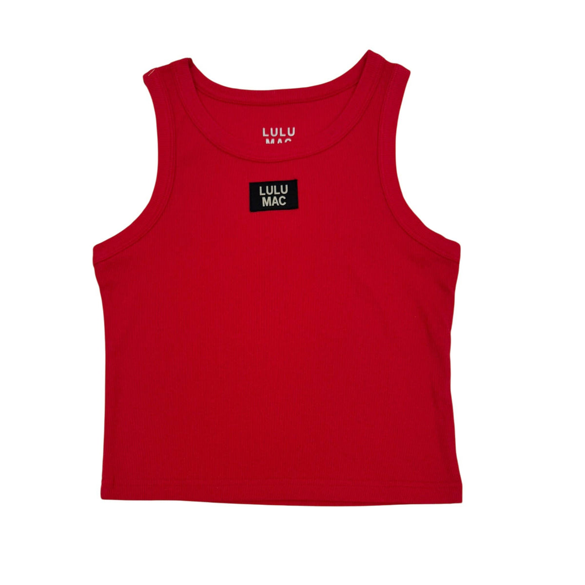 Lulu Mac Tank Top: Red