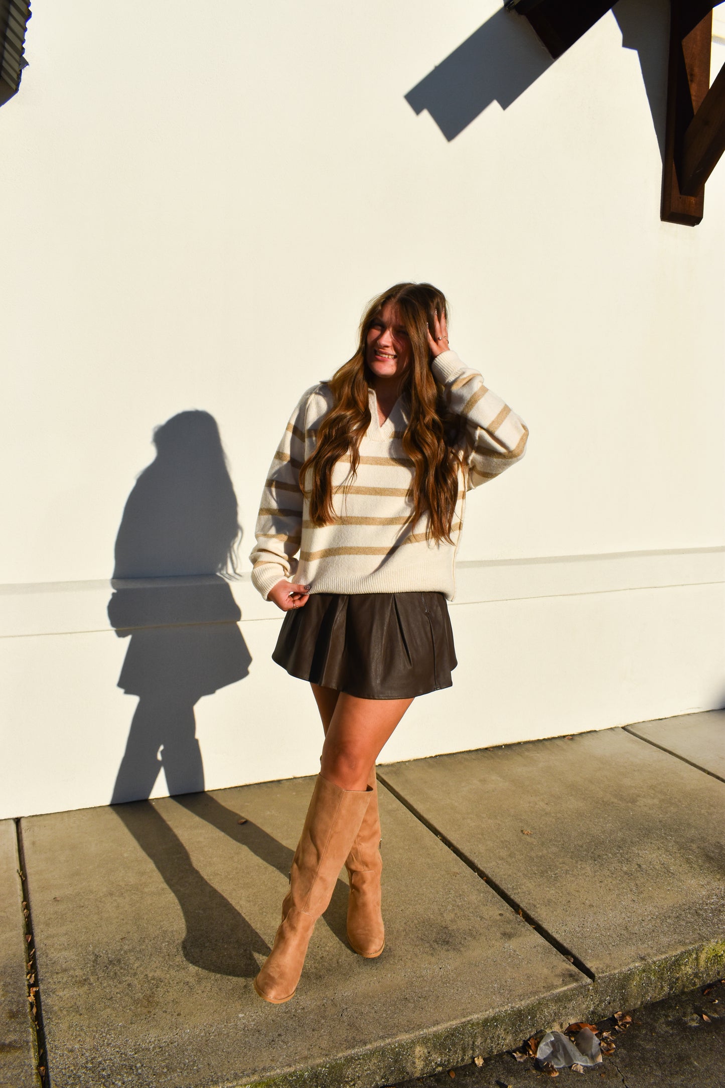 Cozy Classic Stripe Sweater