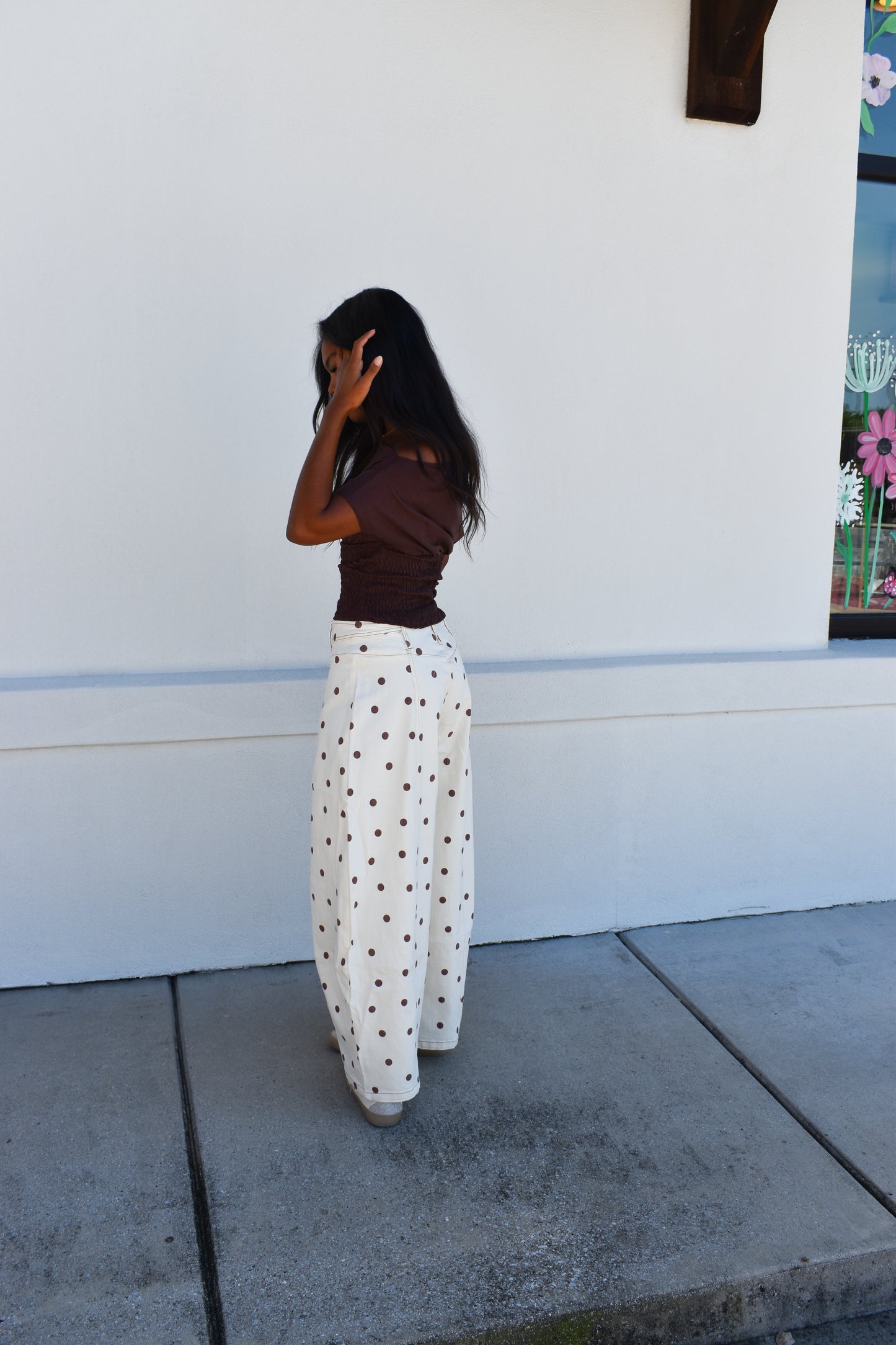 Janey Off Shoulder Smocked Top