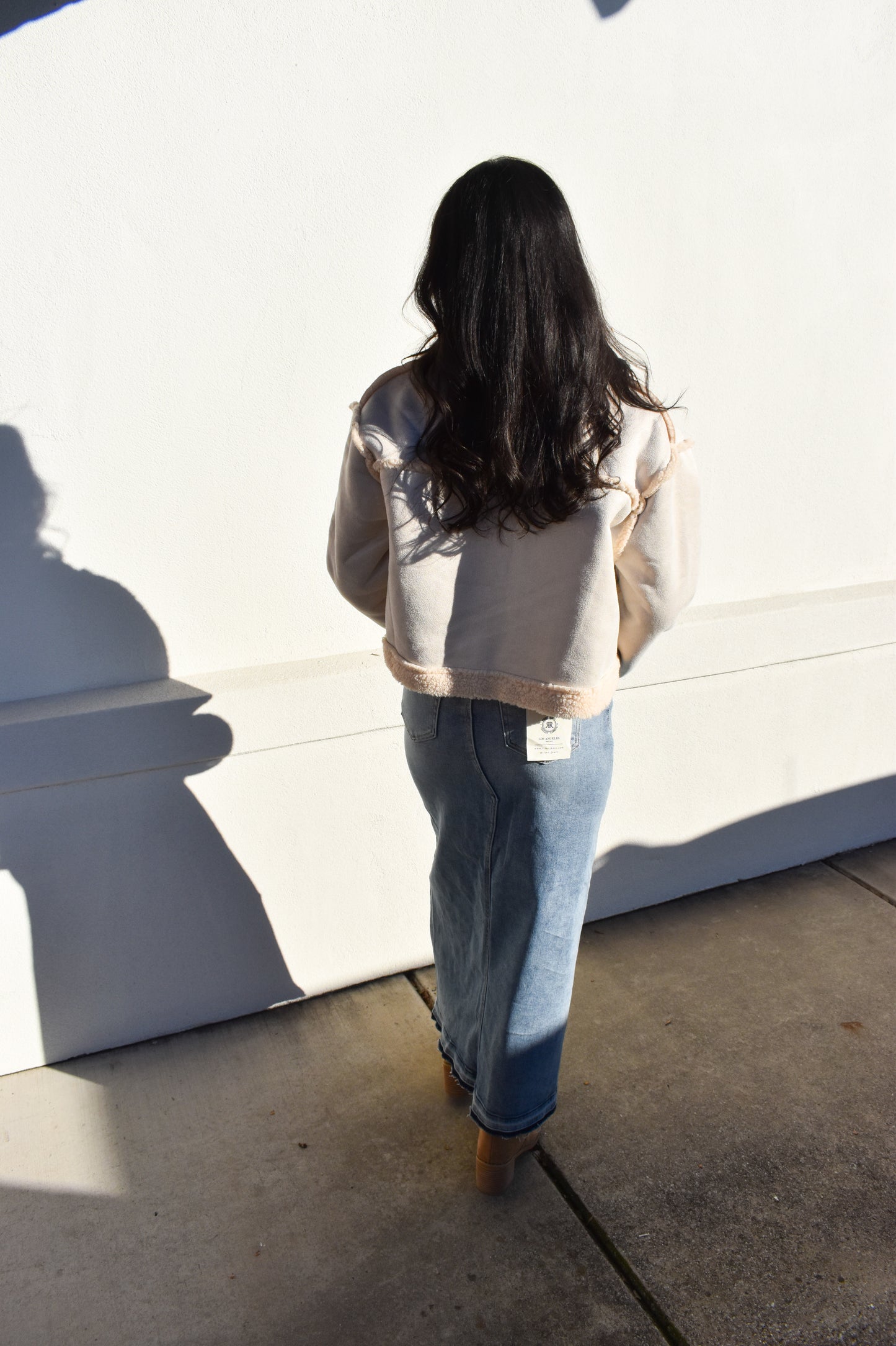 Classic Wool Jacket: Cream